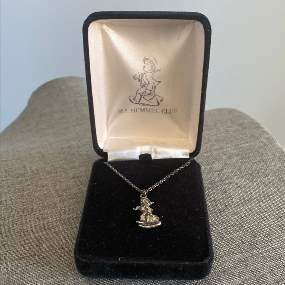 Hummel Sterling Silver Pendant Necklace